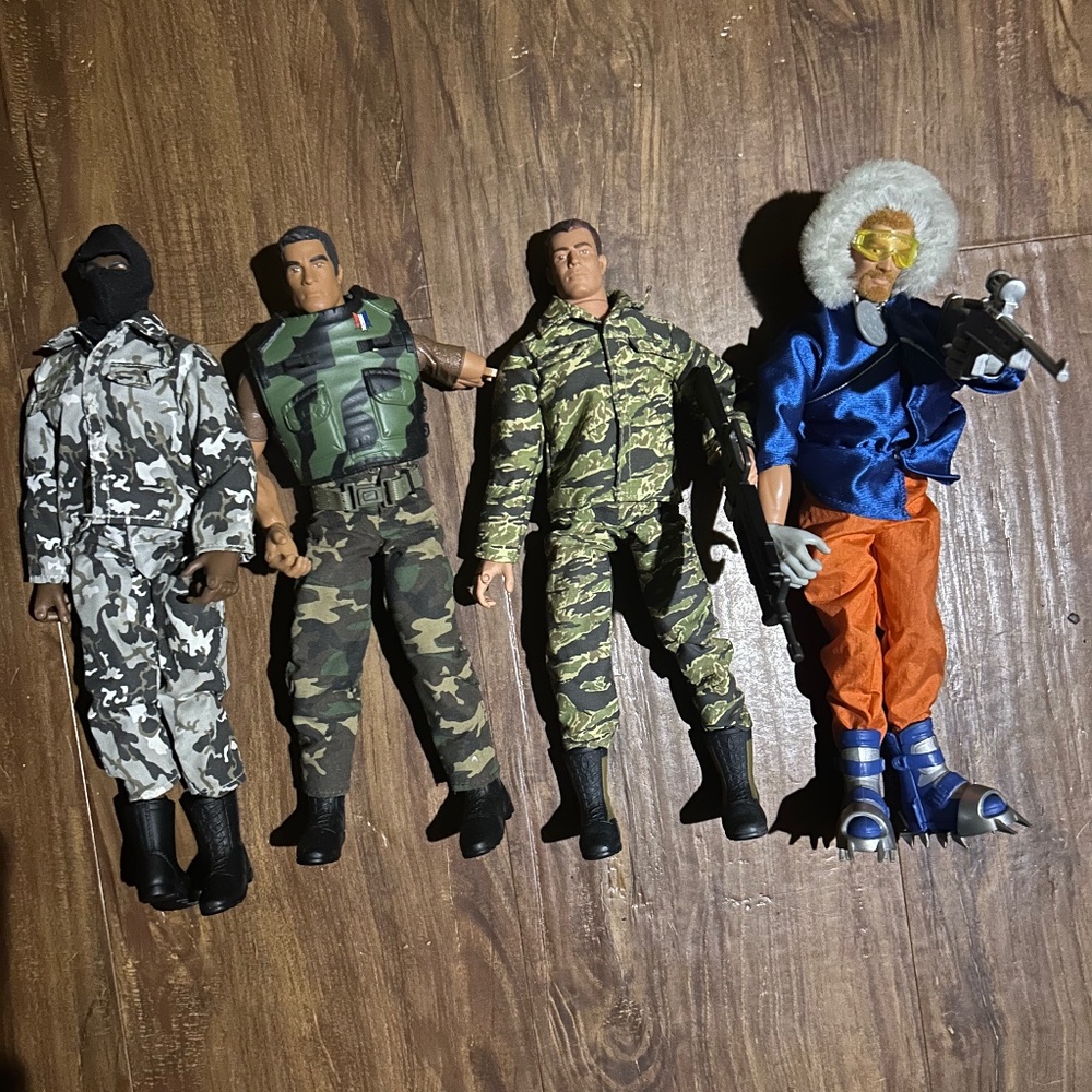 Vintage GI Joe Figures